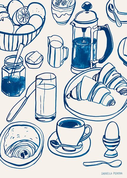 Petit déjeuner douillet : Le bonheur du matin par Daniella Perera Studio