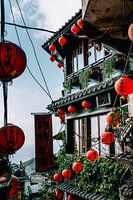 Street in Jiufen, Taiwan