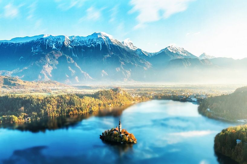 Bled Slovénie par Walljar