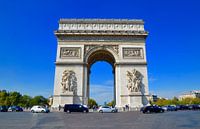 Arc de Triomphe (Couleur) - Paris, France