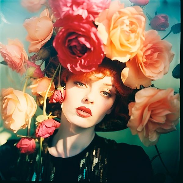 Beau portrait de femme par Hetty Lamboo