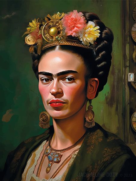 Steampunk Frida by Jacqueline D