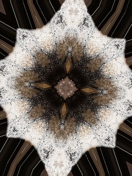 Templiers 7, art abstrait par Luci Boreali