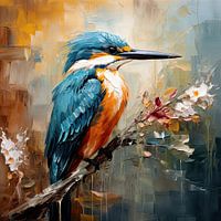 Painting Kingfishers