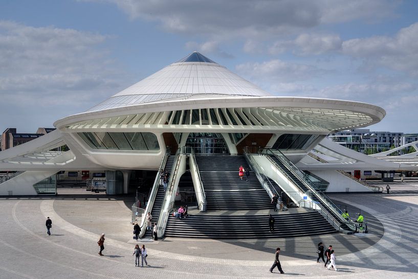 Bahnhof Mons Belgien von Watze D. de Haan
