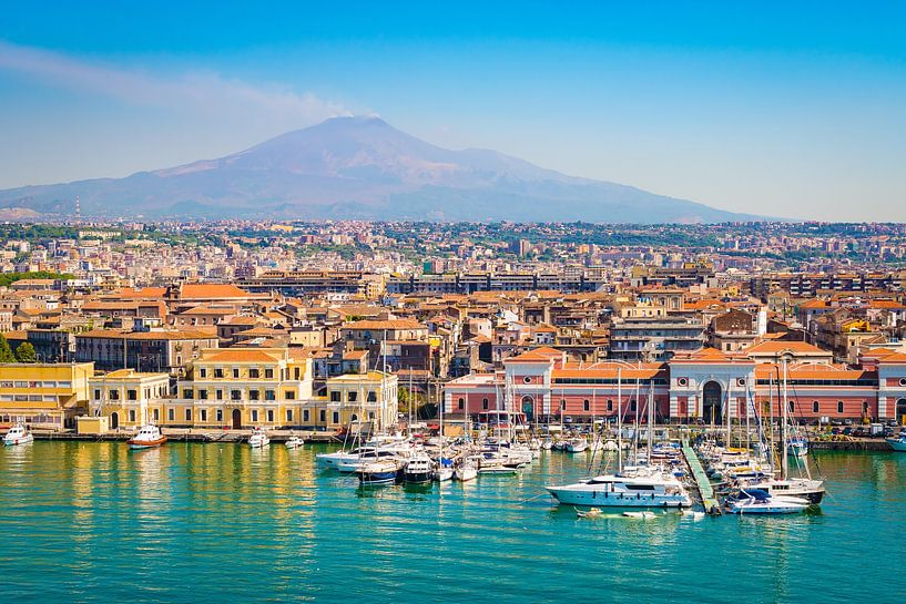 Harbour view of Catania by Nancy Pauwels Photo
