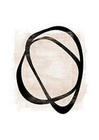 Interlocking Two CC | Minimalist Line Abstract