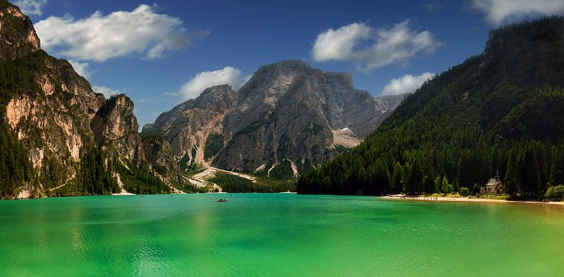 Lac sauvage de Prags Lago di Braies par Reiner Würz / RWFotoArt