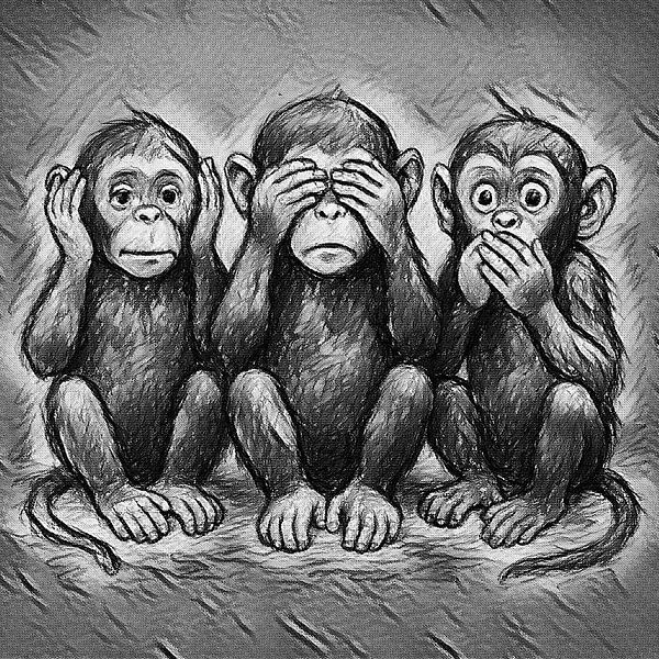 Hören, sehen, schweigen. von Jose Lok