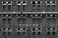 Altes Lager in Schwarzweiss