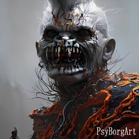 Halloween-Kunstwerk 4