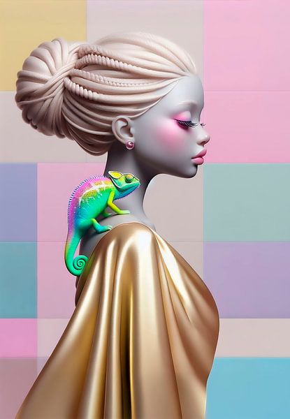 Ich und mein Chamäleon... von Ans Bastiaanssen