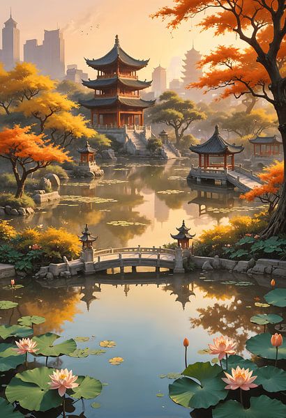 Jardin Yu à Shanghai par Fukuro Creative