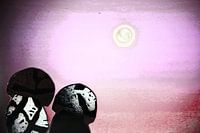 Vrienden bij volle maan