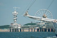 De Scheveningse Pier vanaf het water