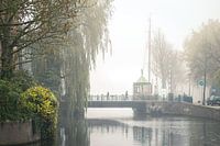 Die Museumsbrücke im Nebel