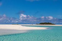 Tropische Insel im Südpazifik