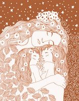 Mother and daughters