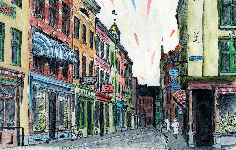 Venlo Zentrum, Gasthuisstraat 1920 von BFQ = CTRL+ALT+ART