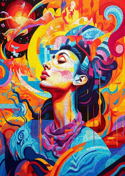 hypnagogique abstrait par irvan halim