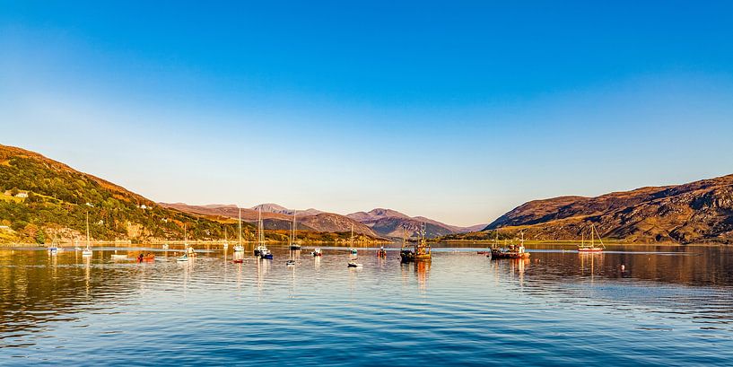 Loch Broom bei Ullapool in den Highlands von Schottland von Werner Dieterich