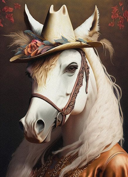 Weiße Schönheit von Moonheart Artworks