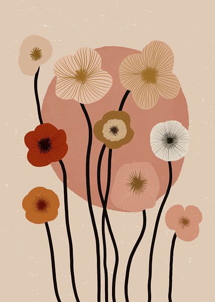 Japandi Bloom 02 by Katarzyna Gąsiorowska