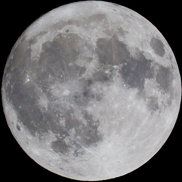 Vollmond (Quadrat) von Fotografie Jeronimo