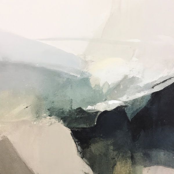 Abstrakte Landschaft in Erdtönen von Studio Allee