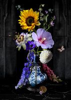 Königliche Sabrin-Blumenmalerei