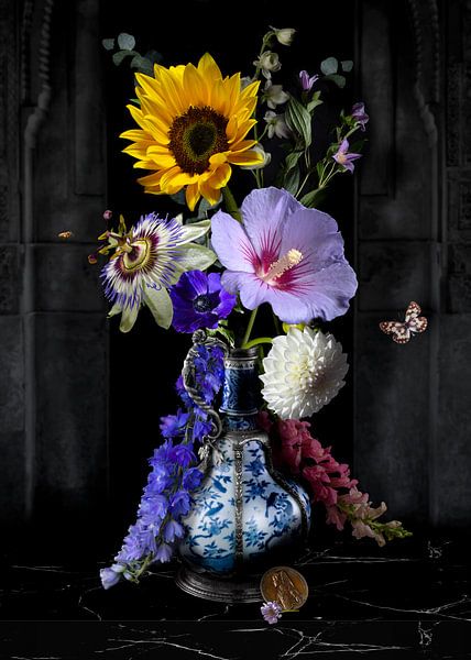 Königliche Sabrin-Blumenmalerei von Sander van Laar