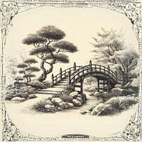 Pont et jardin japonais 1