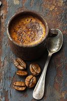 une tasse de café ou de thé chaud