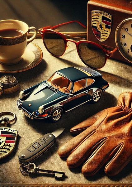 Iconic Still Life Porsche the 1970s by Jaap Ros
