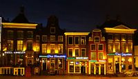 Zuidzijde Grote Markt in de nacht