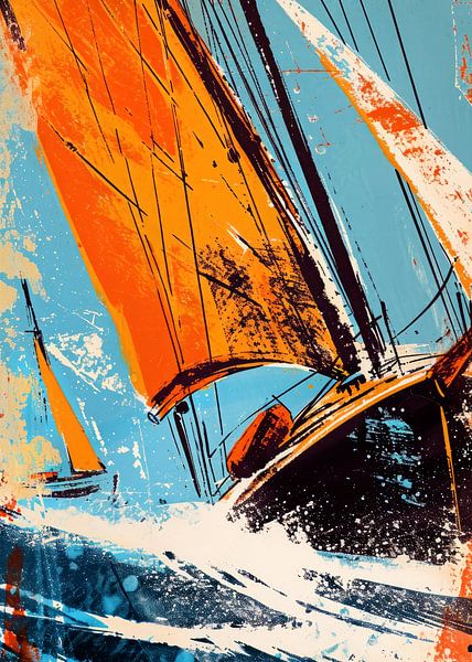 Sailing  #yacht by JBJart Justyna Jaszke