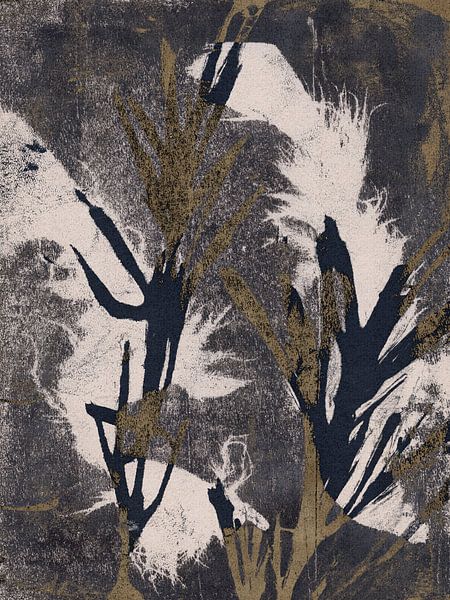 Wabi-Sabi botanique dans des tons neutres superposés par Dina Dankers