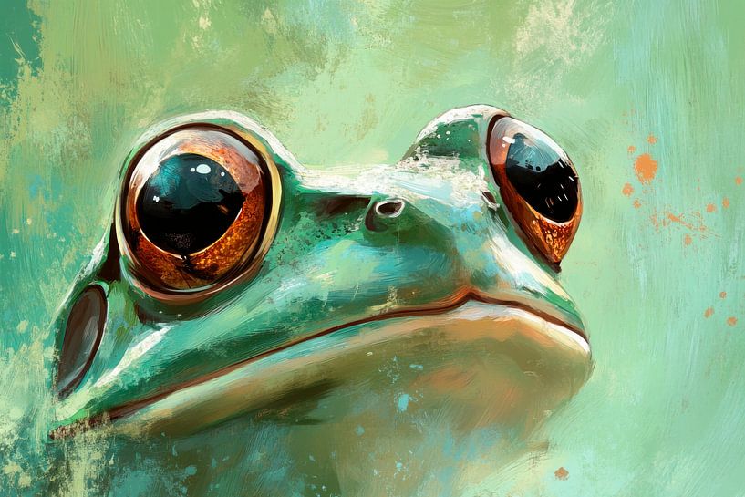 Grenouille arboricole par Poster Art Shop