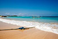 Erholsamer Strand auf Bali Indonesien 