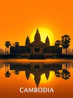 Angkor Wat bij zonsopgang