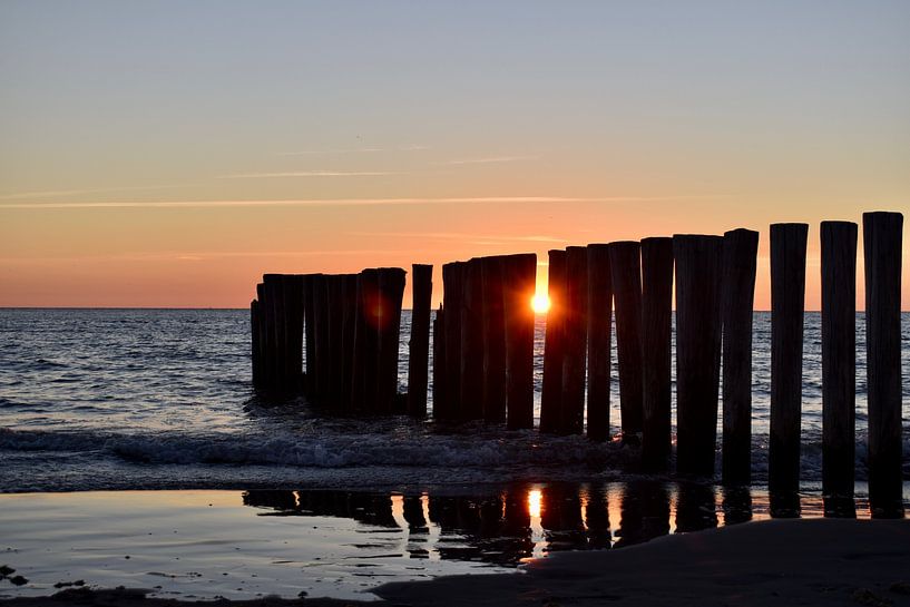 Ameland Sonnenuntergang von Kirsten Rebbers