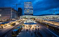 Modern architecture at Utrecht Central Station