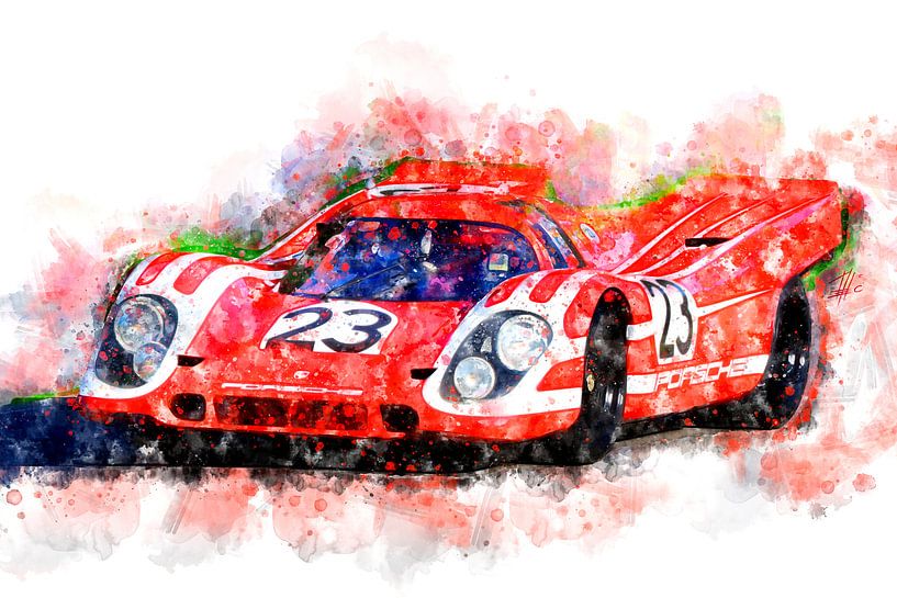 Porsche 917 Salzburg von Theodor Decker