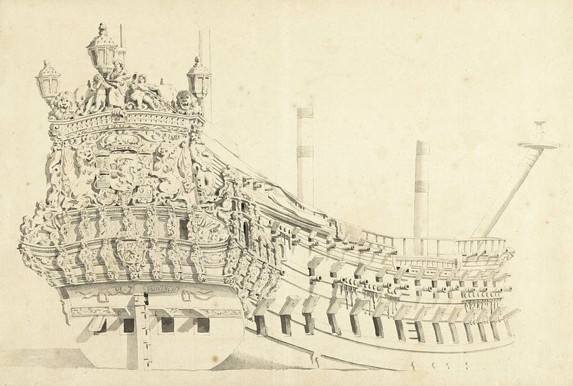 Sieben Provinzen (1665-1694) von Atelier Liesjes