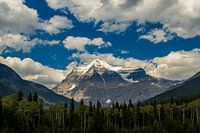 De hoogste berg van Canada(mount Robson)