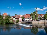 Stadtansicht von Lauf an der Pegnitz in Bayern