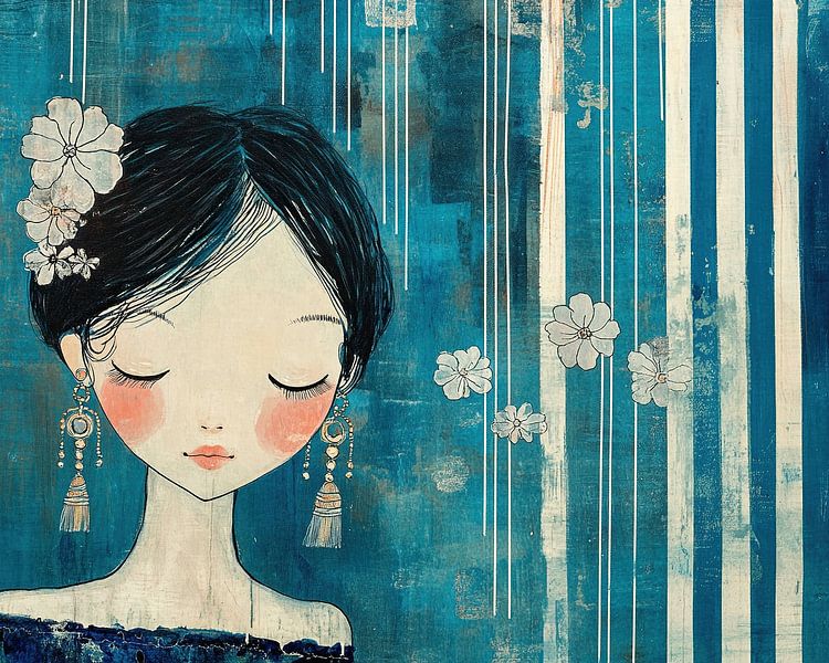 Femme en méditation par Zen et Plus