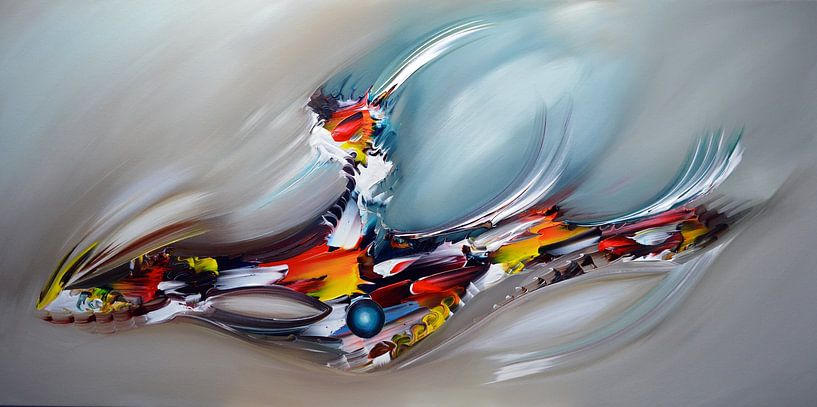 Abstraktes Licht von Gena Theheartofart