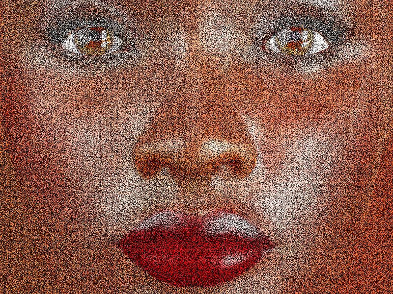 Porträt Frau von Maurice Dawson