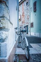 Fiets in de straten van Italië